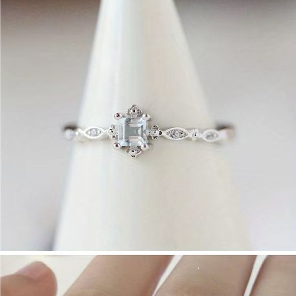 🆕️ Sea Maiden Aquamarine ring - Picture 4 of 10